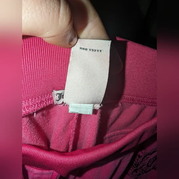 Vintage pink Juicy Couture Velour Pants - Picture 4 of 4